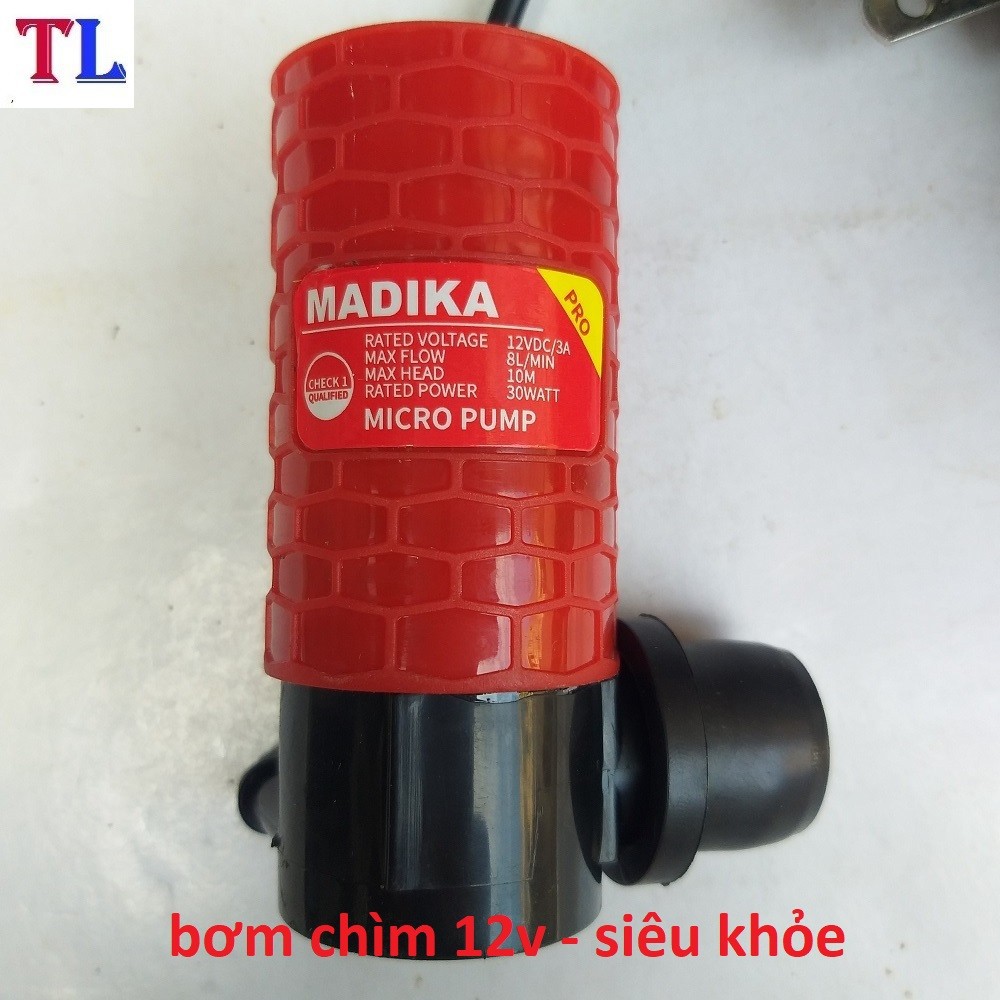 máy bơm nước mini 12v-bơm nước cắt rãnh tường