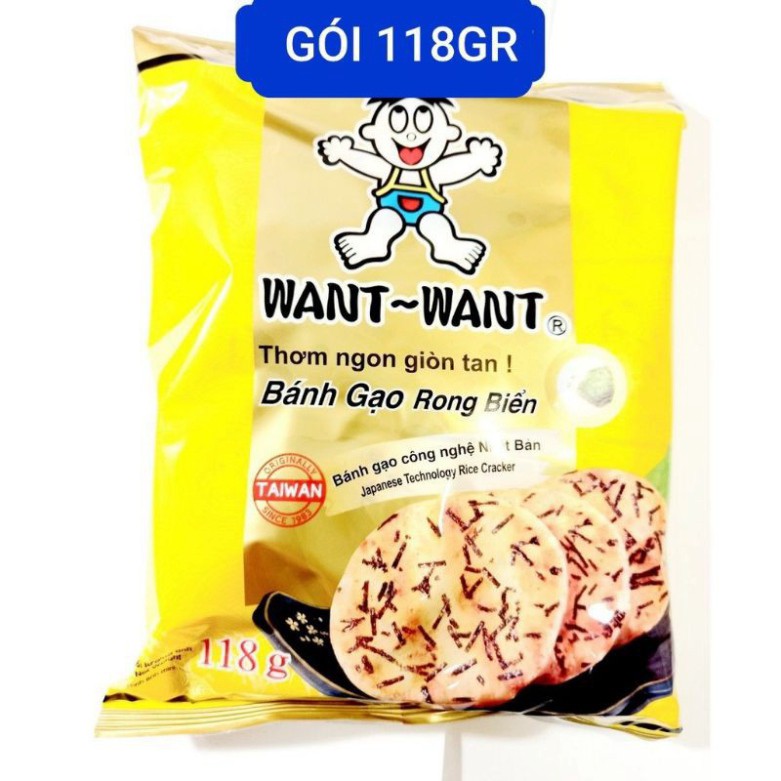 Bánh Gạo Rong Biển Want Want - Sản phẩm bán chạy