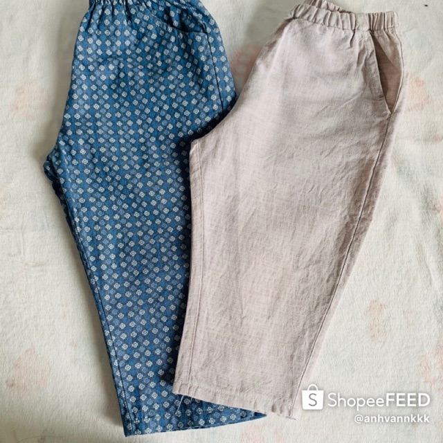 Quần dài Linen cho bé trai và gái