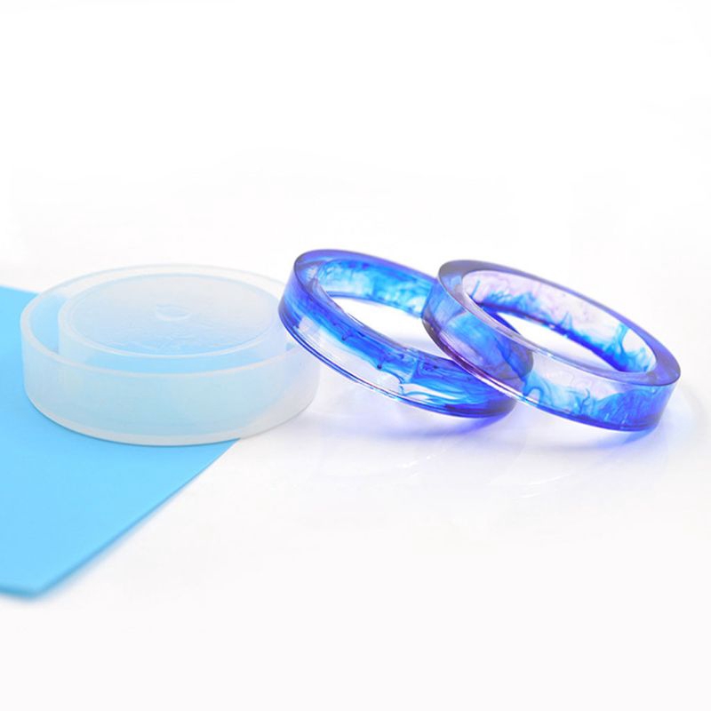 Khuôn đổ nhựa resin làm vòng đeo tay bằng silicone