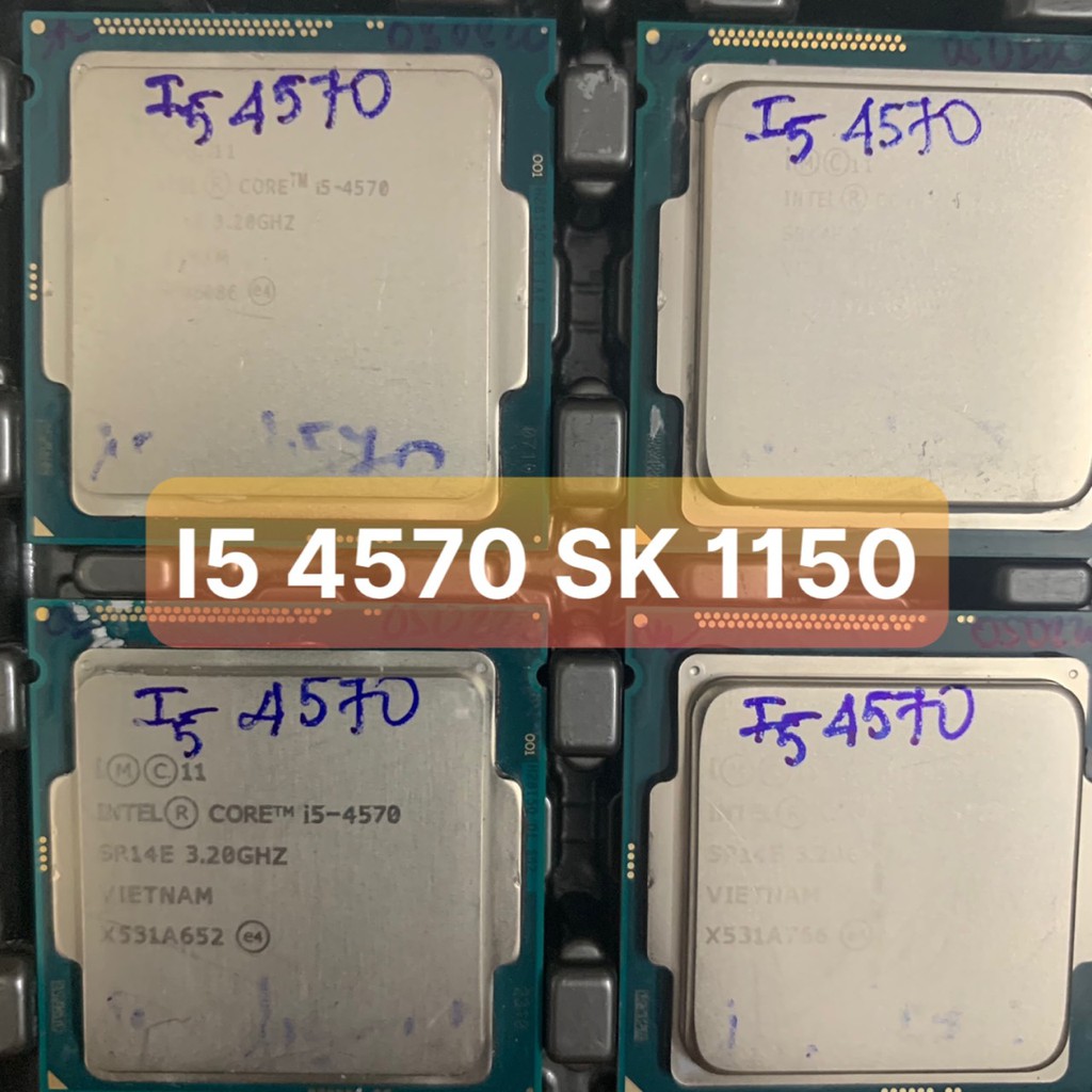 Bộ Xử Lý CPU I5 4570 SK 1150 Hổ Trợ SK 1150 - Vi Tính Bắc Hải