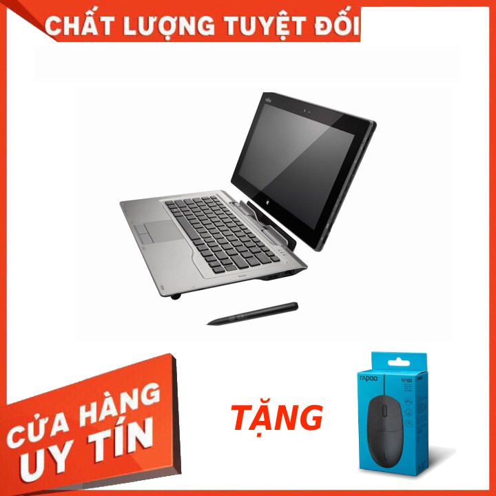 Máy Tính Bảng và Laptop 2 Trong 1 - Fujitsu Stylistic Q702 - i5 Ram 4GB - Full Phụ Kiện