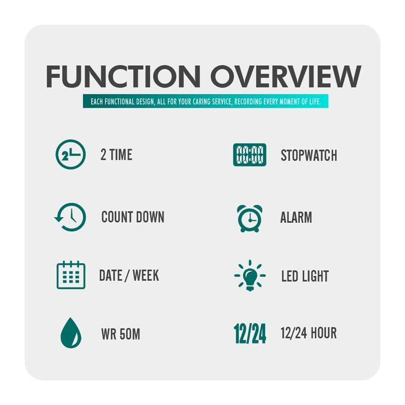 Đồng Hồ Điện Tử Đa Năng Skmei 1622