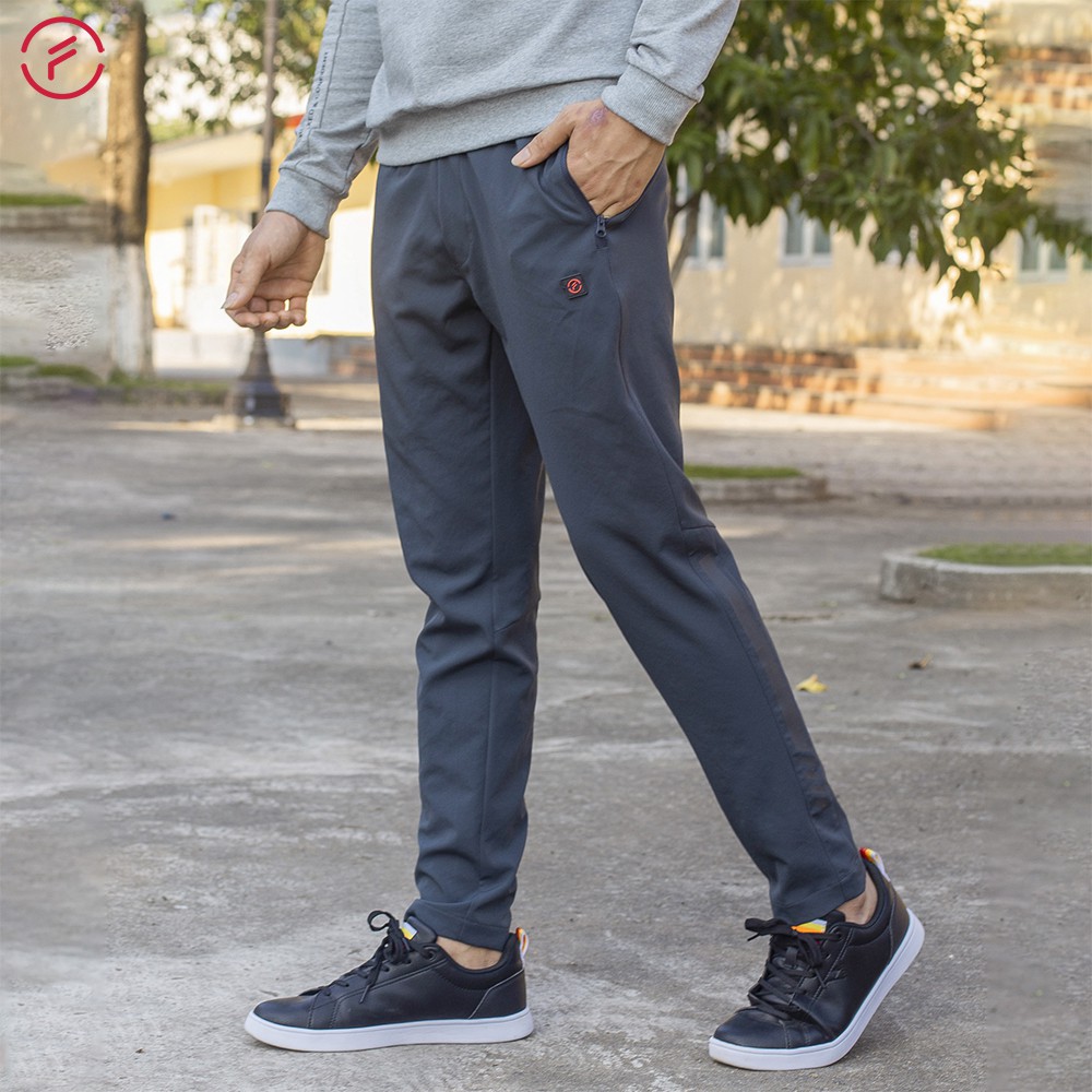 Quần dài thể thao nam cao cấp fasvin DC20423.HN vải dù gió co giãn ống xuông 01 lớp | BigBuy360 - bigbuy360.vn