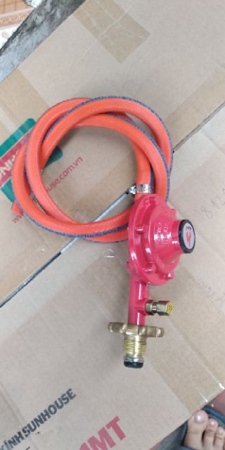 Van ngắt gas chống cháy nổ + tặng dây + 2 chốt