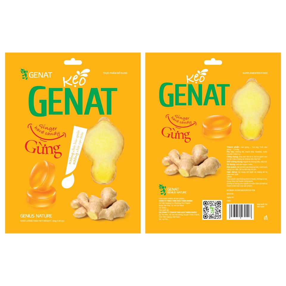 Kẹo gừng GENAT