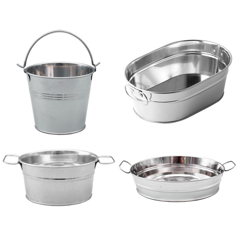 Giỏ Đựng Khoai Tây Chiên / Bia Bằng Thép Không Gỉ Siêu Bền Tiện Dụng Cho Nhà Bếp / Nhà Hàng