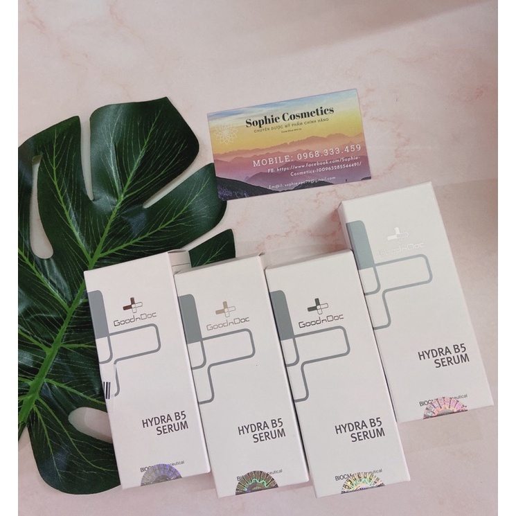 [Chính Hãng] SERUM B5 HỒI PHỤC DA GIẢM ĐỎ MỜ THÂM MỤN GOODNDOC | BigBuy360 - bigbuy360.vn