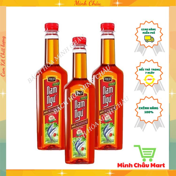 Nước Mắm Nam Ngư Chin-Su Chai 500ml / 750ml 10 Độ Đạm Thơm Ngon Đúng Vị