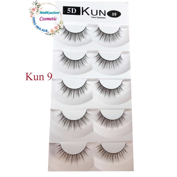 Mi chồn Kun 09 5 cặp cong tự nhiên