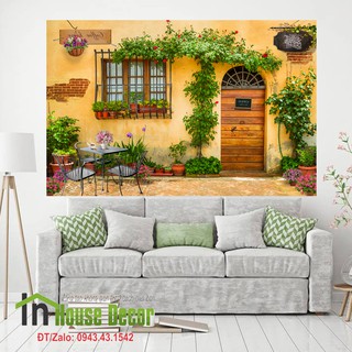 Tranh Dán Tường Chất Liệu Decal Bóc Dán Không Thấm Nước - Phù Hợp Với Mọi Không Gian -  MS 007