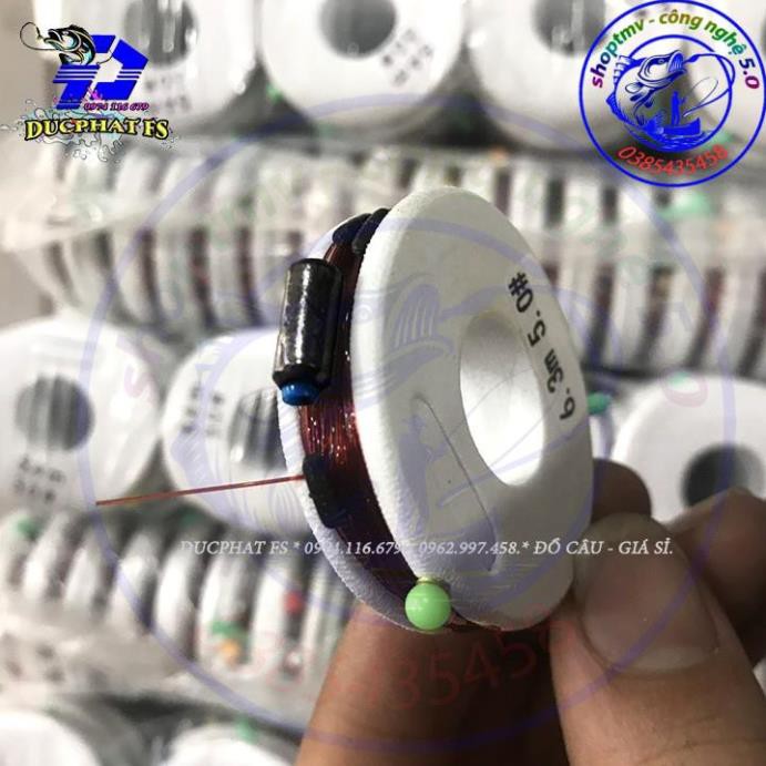 Dây trục câu đài buộc sẵn đầy đủ các kích thước, cước câu
