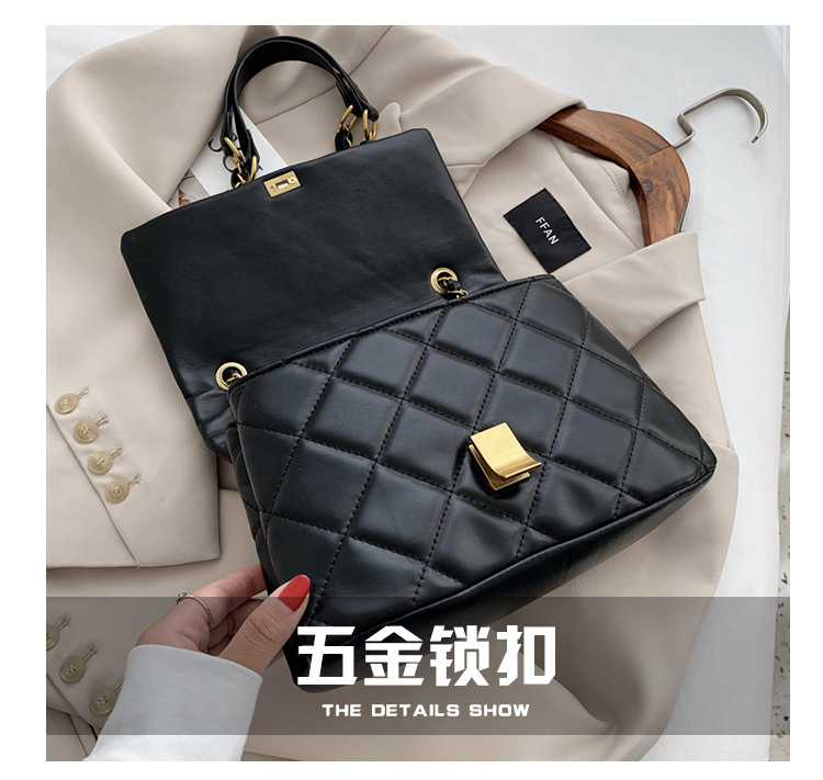 Túi xách JASMIN NOIR thiết kế kẻ sọc hợp thời trang cho nữ