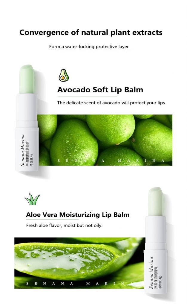 (Hàng Mới Về) Son Dưỡng Môi Chiết Xuất Lô Hội Tự Nhiên Không Màu Lâu Trôi | BigBuy360 - bigbuy360.vn