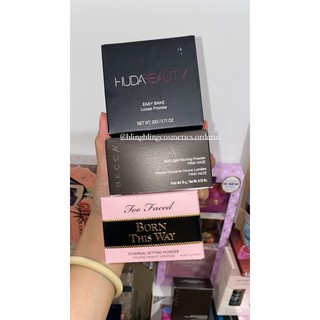 Phấn phủ fullsize Dior, Huda, Becca, Smashbox, Toofaced