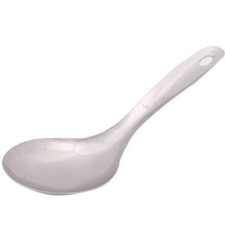 Muôi múc cơm canh inox dày dặn (Muôi đá xanh)