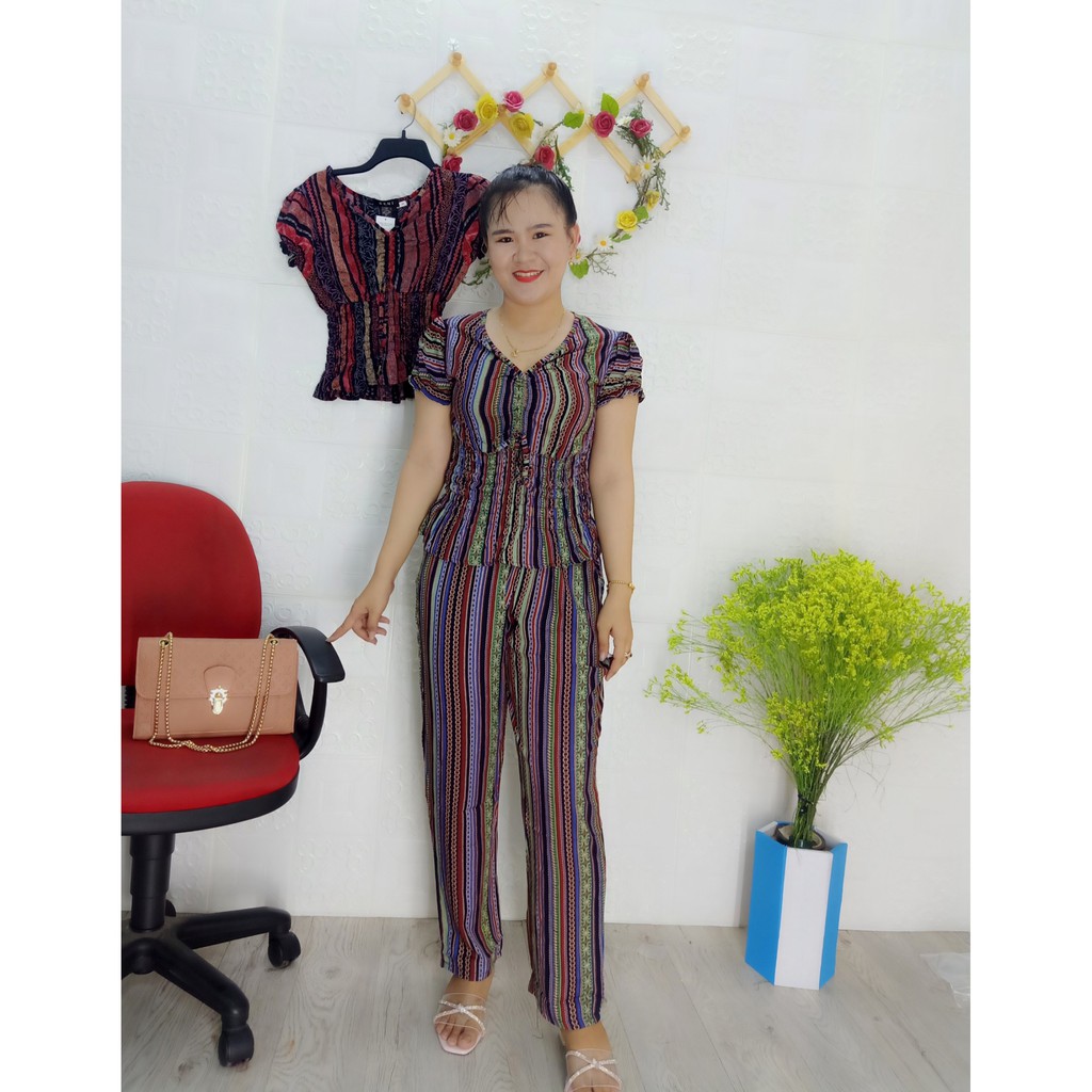 [ KHUẾN MÃI HÔM NAY ] ĐỒ BỘ TÔN NHUNG DÂY RÚT TRƯỚC NGỰC