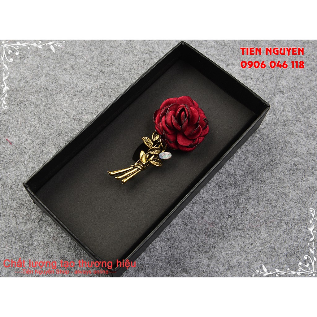 Ghim cài áo - lapel pin - Phụ kiện cài áo đinh đá cao cấp