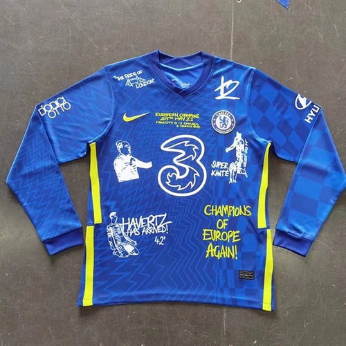 Áo Bóng Đá Tay Dài Nike Phiên Bản Đặc Biệt 2022 Chelsea
