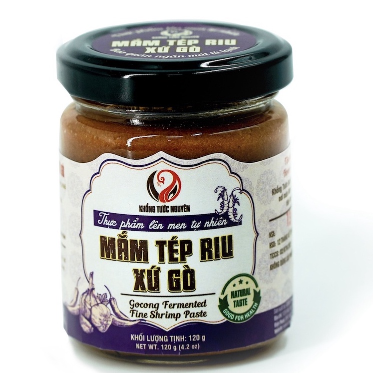 Mắm Tép Riu Xứ Gò, Không chất bảo quản, Nguyên liệu tươi ngon - Đặc sản mắm Miền Tây