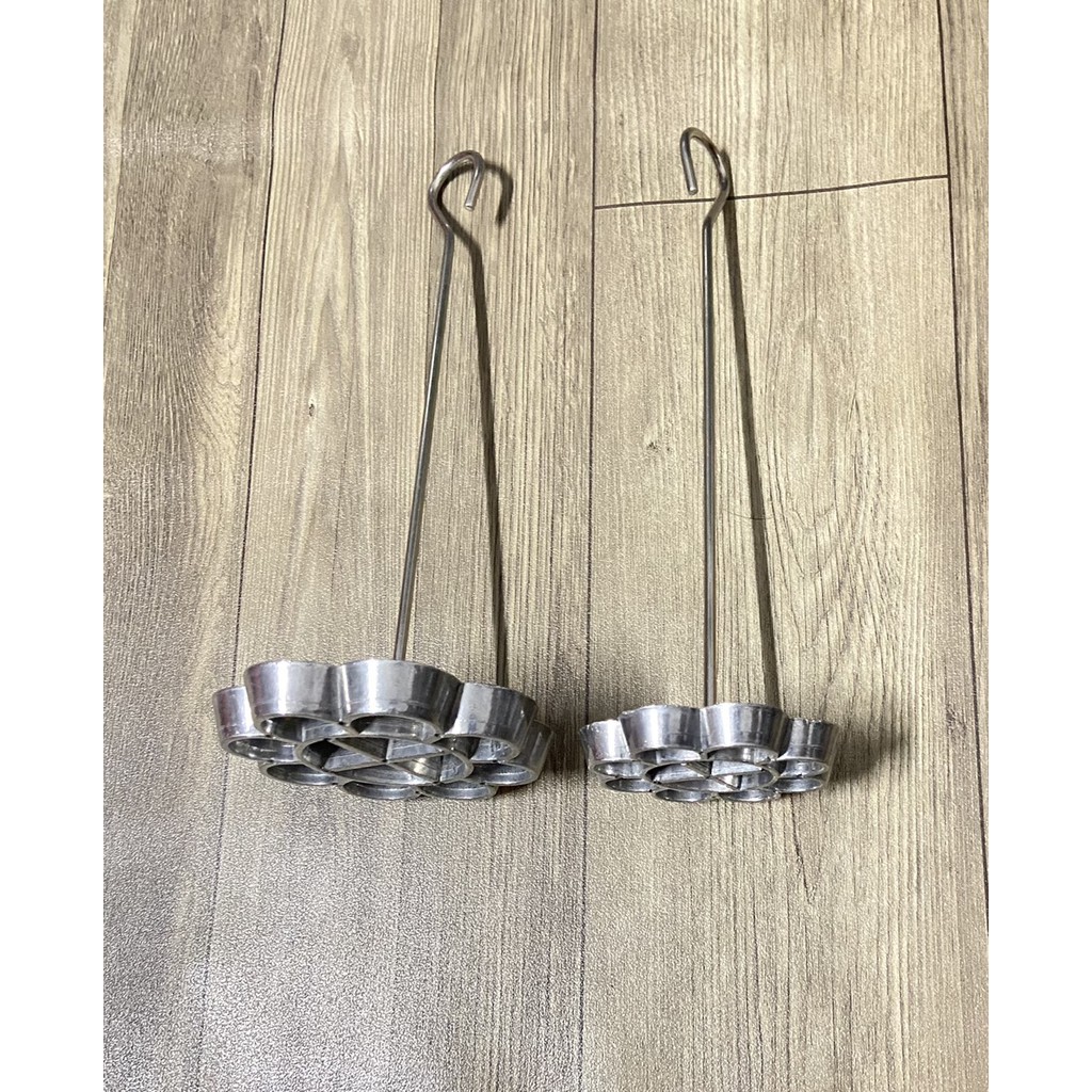 Khuôn bánh nhúng gang hình hoa mai