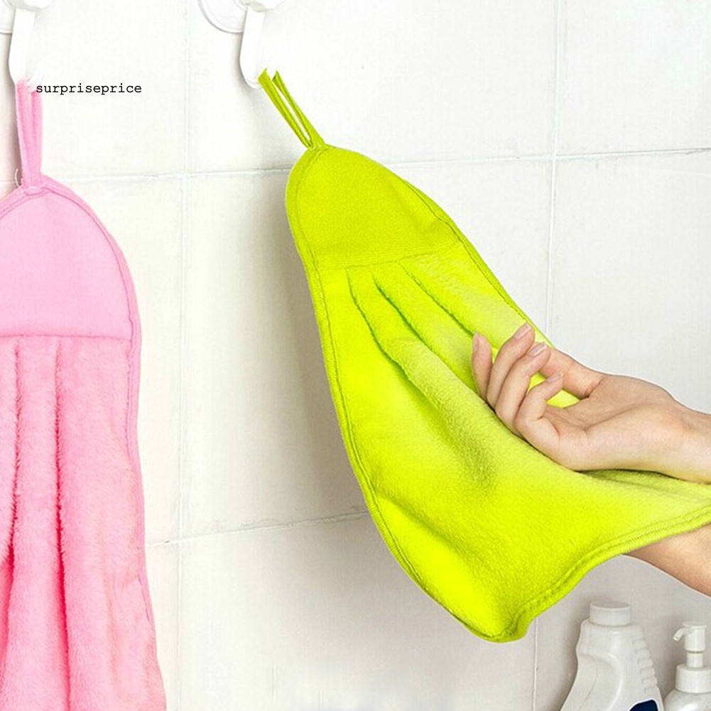 Khăn Lau Tay Treo Tường Bằng Vải Nhung