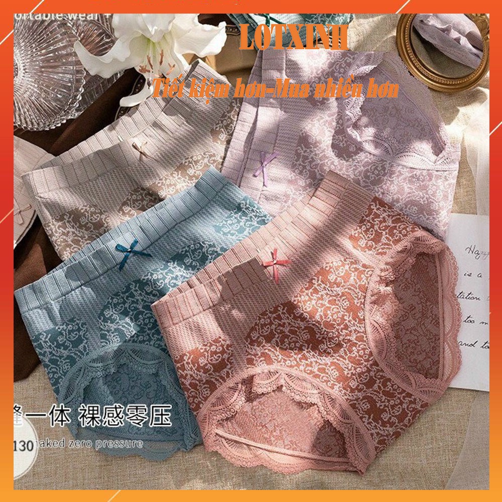 Quần lót cao cấp chất cotton kiểu dáng sexy kháng khuẩn xuất nhật LOTNU04