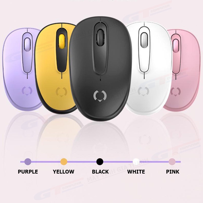 Chuột Không Dây DIMAO BW100 1200 DPI  Màu Sắc Đa Dạng - New Full Box BH 6T