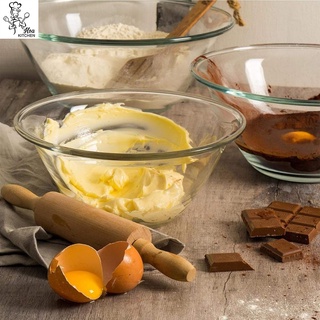 Tô Thố Trộn bột, Sa-lát Đường Kính 22 cm Thủy Tinh Cường Lực - Made In Italy