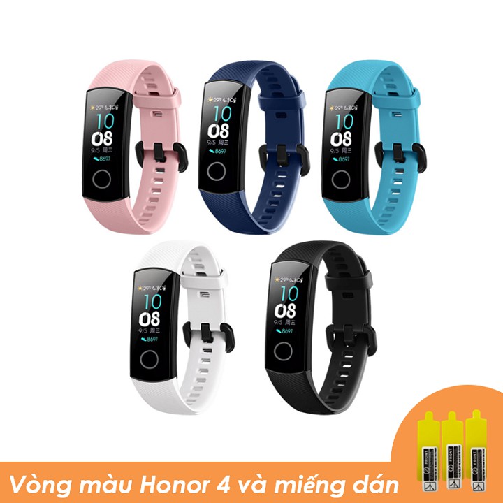 Vòng đeo tay thay thế Honor Band 4/5 - Dây đeo thay thế Honor Band 5 - Miếng dán màn hình Honor Band 4