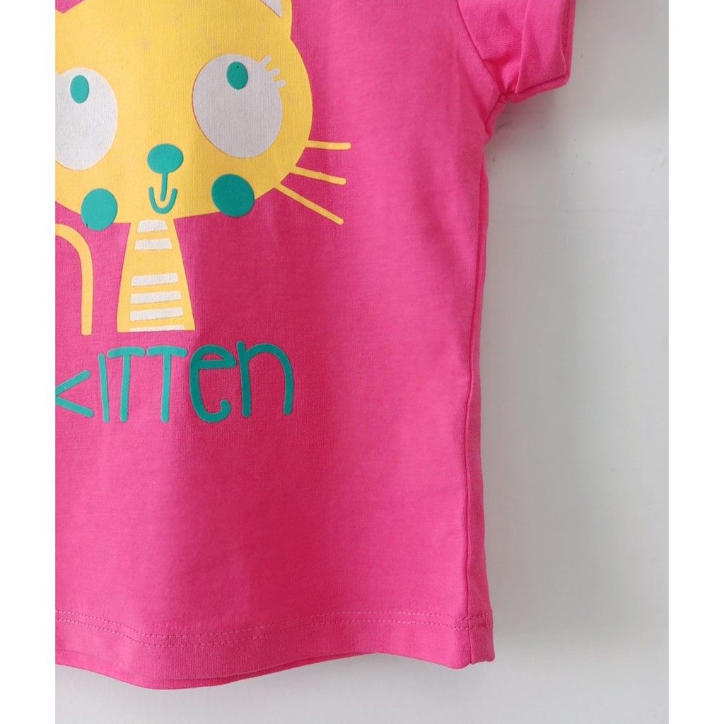 Áo thun bé gái cao cấp size cho bé gái 1- 4 tuổi - Ninedra