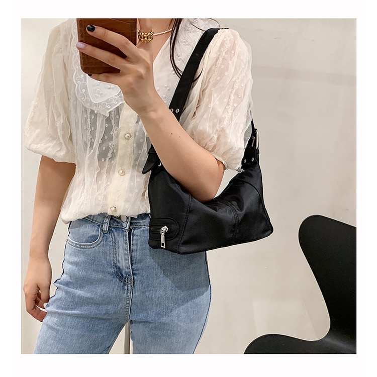 Túi đeo dưới cánh tay Bằng Nylon Thời Trang Mùa Hè 2022 Dành Cho Nữ