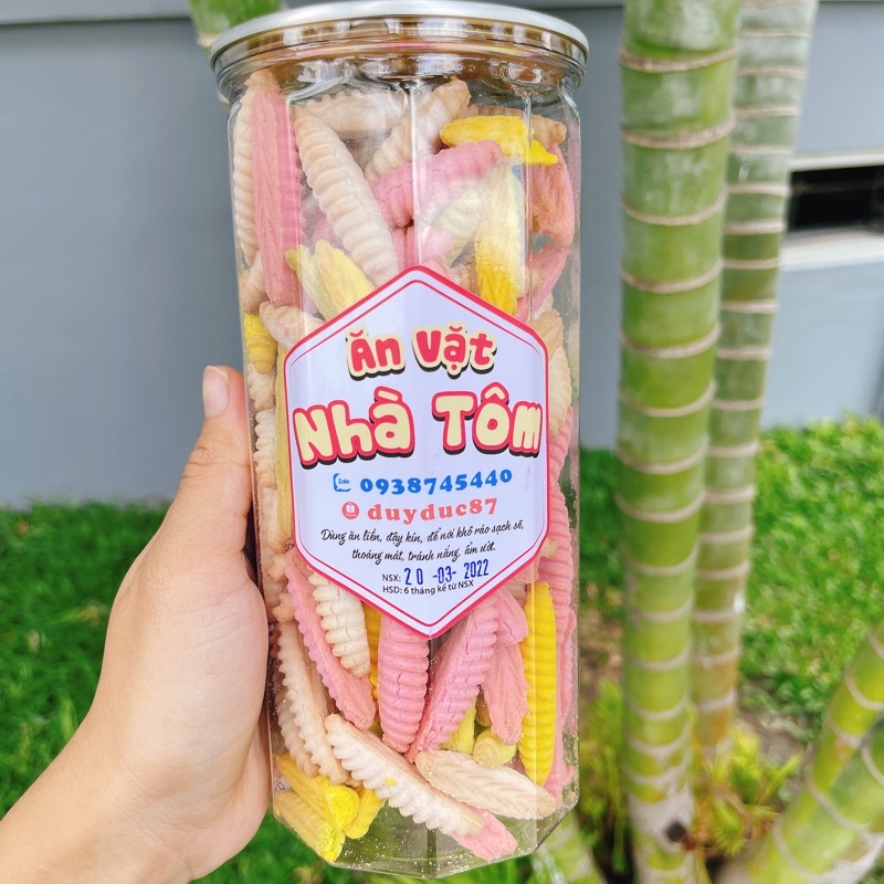 Bánh Đuông Sữa - Hũ pet 320gr