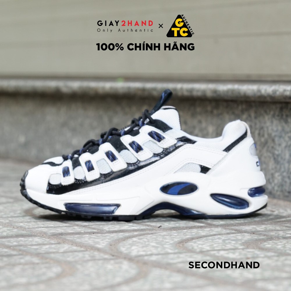 Giày Thể Thao CELL ENDURA PATENT WHITE 369633-02 CŨ CHÍNH HÃNG