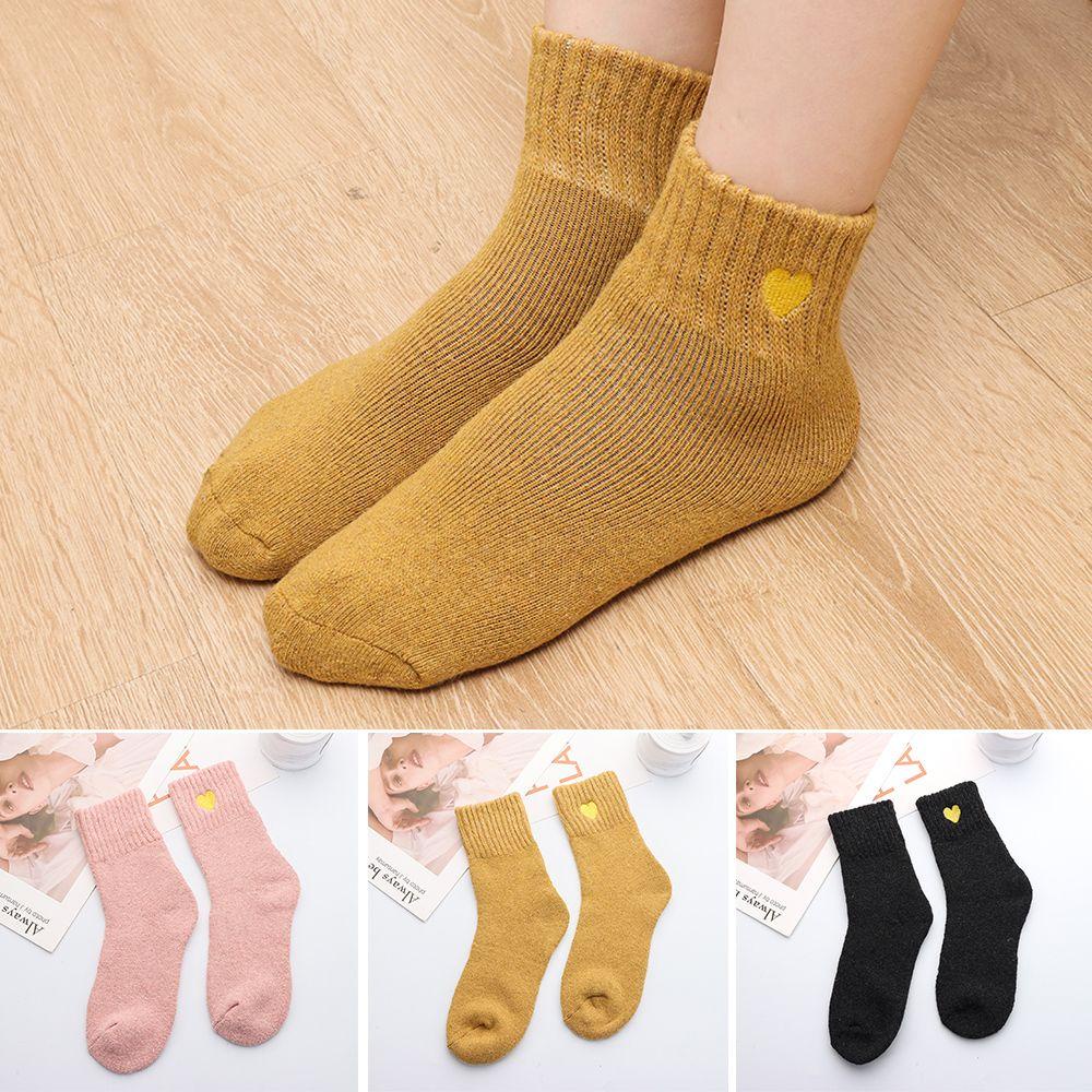 YVE Tất Len Dày Giữ Ấm Mùa Đông Cho Nữ