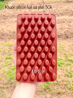Khuôn silicon hạt cà phê