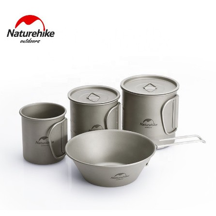 Cốc Titanium siêu nhẹ Glamping NatureHike NH20CJ005