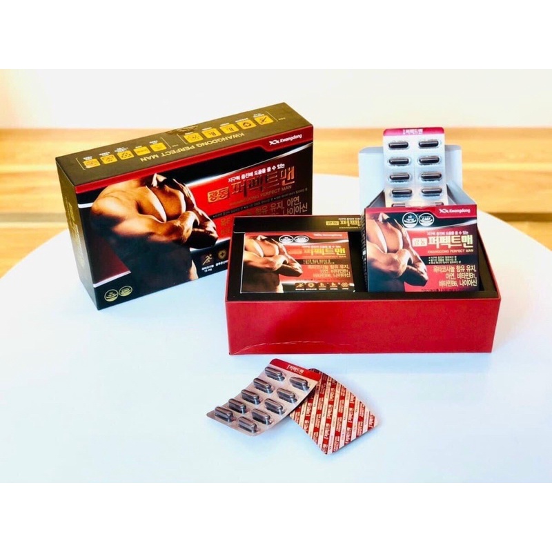 [SỈ TẬN GỐC] Viên Uống Tăng Cường Sinh Lí Nam Giới KWANGDONG [HÀNG NỘI ĐỊA HÀN QUỐC]