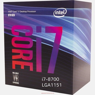 CPU INTEL CORE I7 8700 CŨ ( 3.2GHZ TURBO 4.6GHZ / 8M CACHE 3L )