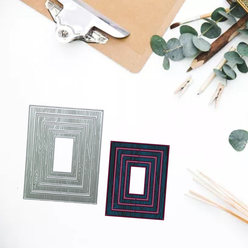 Khuôn Cắt Giấy Kim Loại Hình Tổ Ong Xinh Xắn