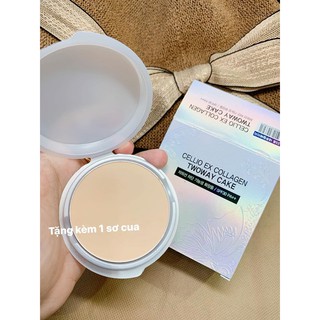 Phấn Nén Cellio Ex Collagen SPF 30