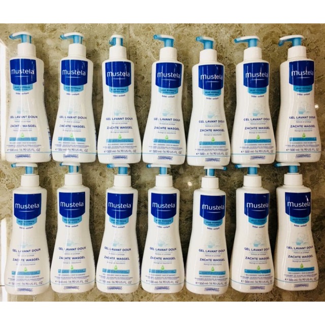 Tắm gội 2in1 Mustela 500ml Pháp