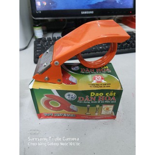 Cắt băng dính cầm tay DÂN HOA 6cm