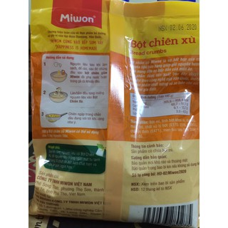 BỘT CHIÊN XÙ MIWON 100G