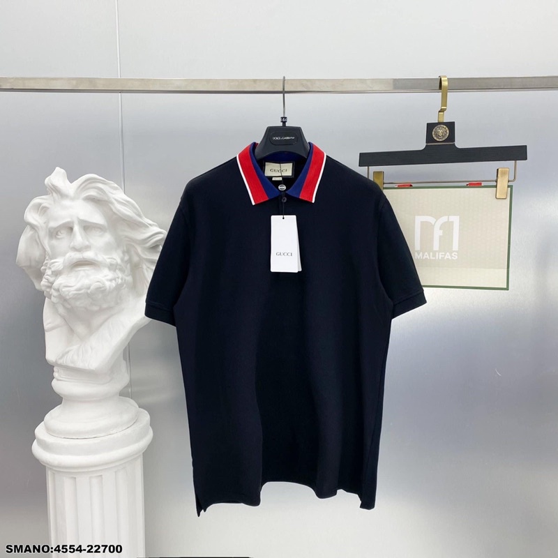 [HOT] Áo polo nam phối cổ đơn giản , xẻ tà