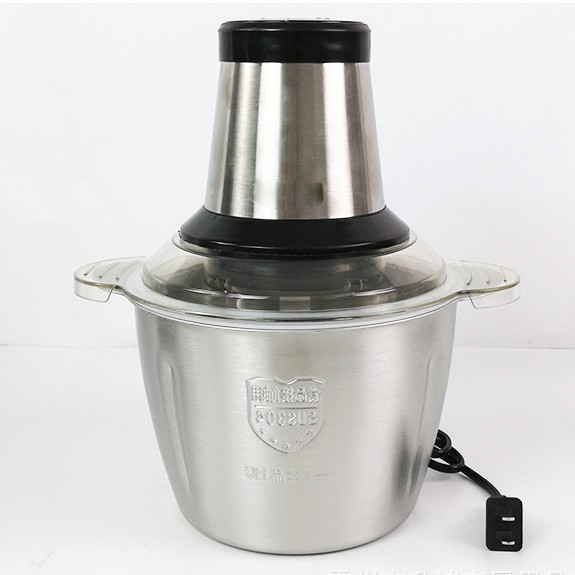 Máy Xay Perfect Cối Inox 3 Lít, 4 Lưỡi Đa Năng, Công suất 300W xay thịt, xay tỏi ới, xay rau củ quả, BẢO HÀNH 12 THÁNG