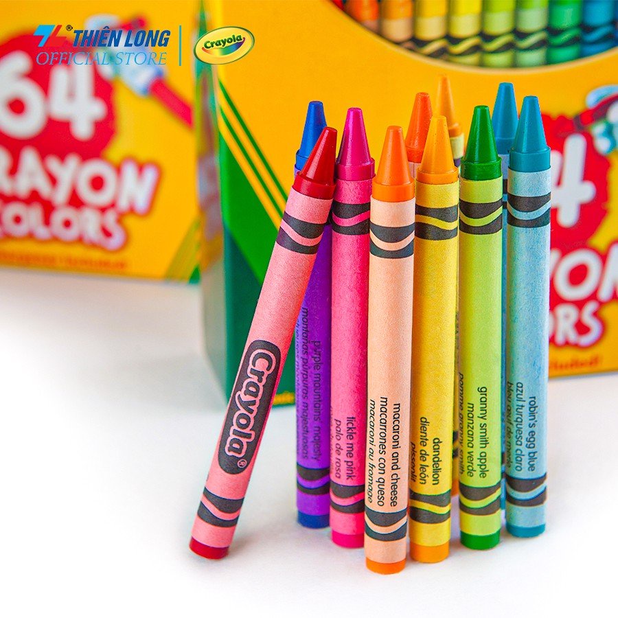 Bộ bút sáp 64 màu CRAYOLA 520064