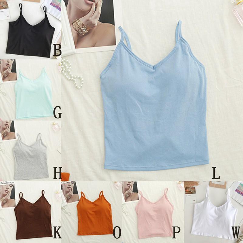 Áo Tank Top chất cotton thiết kế lưng quyến rũ