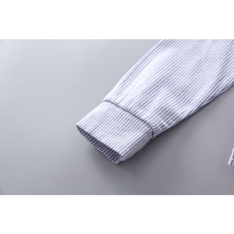 Áo Sơ Mi cotton Dài Tay Thời Trang Cho Bé Trai