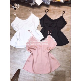 [ Hỗ trợ 10k đơn 20k ] Áo 2 dây phối ren - cherrystore1996